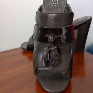 White House Black Market Open-Toed Heels (Size 7M)